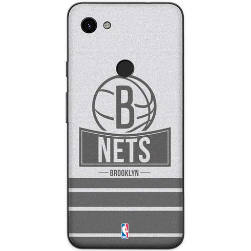 NBA Brooklyn Nets Static Google Pixel 3a XL Skin
